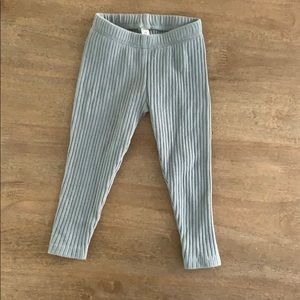 Rylee and Cru ribbed leggings 0-3m EUC